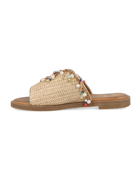 O-Joo Miley Carribean ciabatta con charms